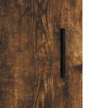 Sideboard Räuchereiche 34,5x34x90 cm Holzwerkstoff