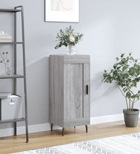 Sideboard Grau Sonoma 34,5x34x90 cm Holzwerkstoff