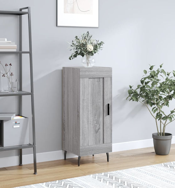 Sideboard Grau Sonoma 34,5x34x90 cm Holzwerkstoff