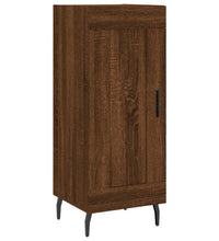 Sideboard Braun Eichen-Optik 34,5x34x90 cm Holzwerkstoff