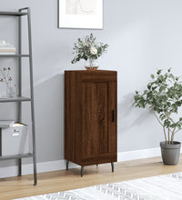 Sideboard Braun Eichen-Optik 34,5x34x90 cm Holzwerkstoff
