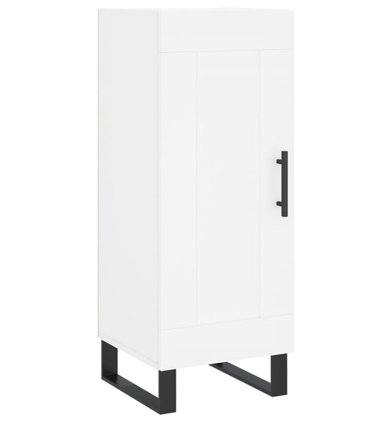Sideboard Weiß 34,5x34x90 cm Holzwerkstoff