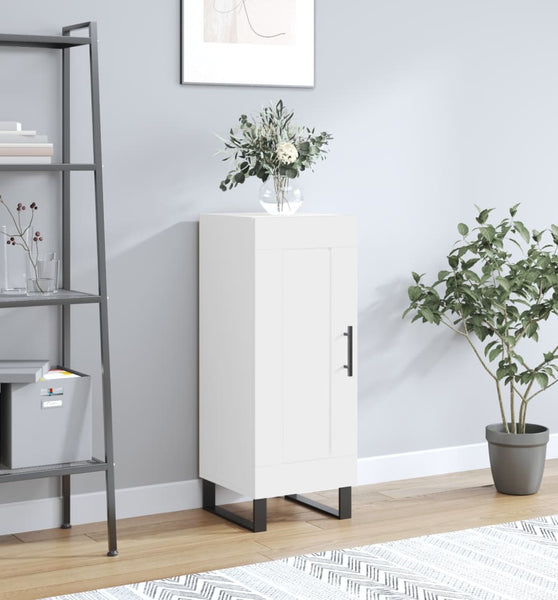Sideboard Weiß 34,5x34x90 cm Holzwerkstoff