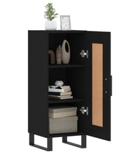 Sideboard Schwarz 34,5x34x90 cm Holzwerkstoff