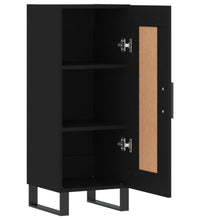 Sideboard Schwarz 34,5x34x90 cm Holzwerkstoff