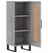 Sideboard Grau Sonoma 34,5x34x90 cm Holzwerkstoff