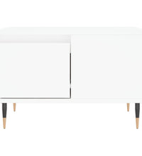 Couchtisch Weiß 55x55x36,5 cm Holzwerkstoff