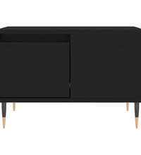 Couchtisch Schwarz 55x55x36,5 cm Holzwerkstoff