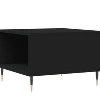 Couchtisch Schwarz 55x55x36,5 cm Holzwerkstoff
