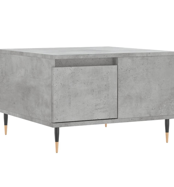 Couchtisch Betongrau 55x55x36,5 cm Holzwerkstoff