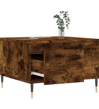 Couchtisch Räuchereiche 55x55x36,5 cm Holzwerkstoff