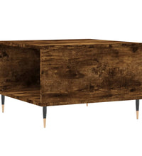 Couchtisch Räuchereiche 55x55x36,5 cm Holzwerkstoff