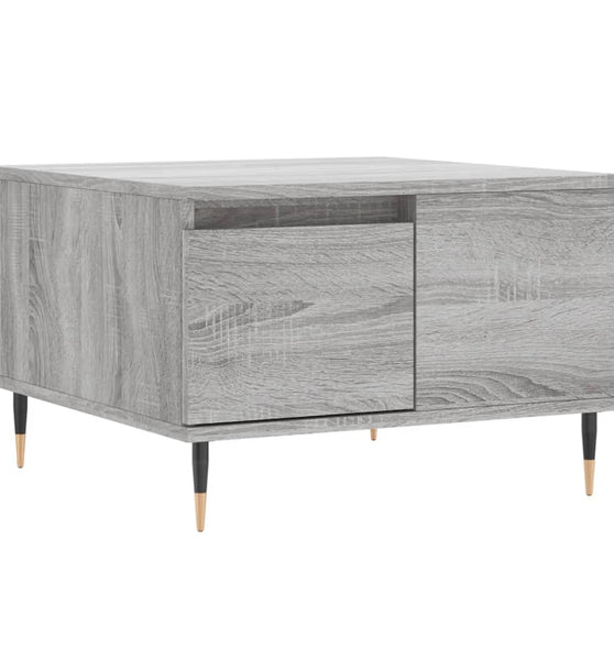 Couchtisch Grau Sonoma 55x55x36,5 cm Holzwerkstoff