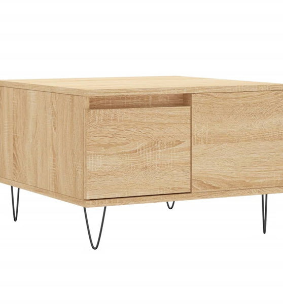 Couchtisch Sonoma-Eiche 55x55x36,5 cm Holzwerkstoff