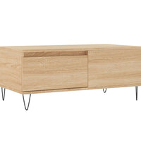 Couchtisch Sonoma-Eiche 90x50x36,5 cm Holzwerkstoff