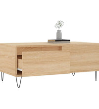 Couchtisch Sonoma-Eiche 90x50x36,5 cm Holzwerkstoff