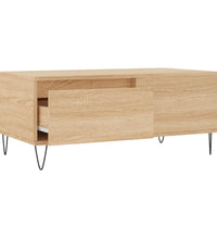 Couchtisch Sonoma-Eiche 90x50x36,5 cm Holzwerkstoff