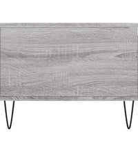 Couchtisch Grau Sonoma 90x50x36,5 cm Holzwerkstoff