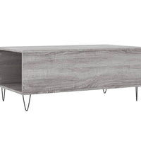 Couchtisch Grau Sonoma 90x50x36,5 cm Holzwerkstoff