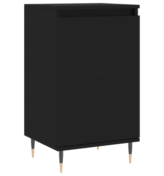 Sideboard Schwarz 40x35x70 cm Holzwerkstoff