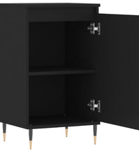 Sideboard Schwarz 40x35x70 cm Holzwerkstoff