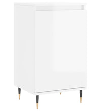 Sideboards 2 Stk. Hochglanz-Weiß 40x35x70 cm Holzwerkstoff
