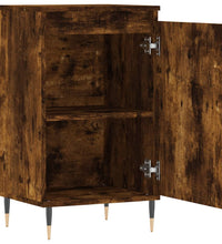 Sideboards 2 Stk. Räuchereiche 40x35x70 cm Holzwerkstoff