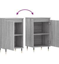 Sideboard Grau Sonoma 40x35x70 cm Holzwerkstoff