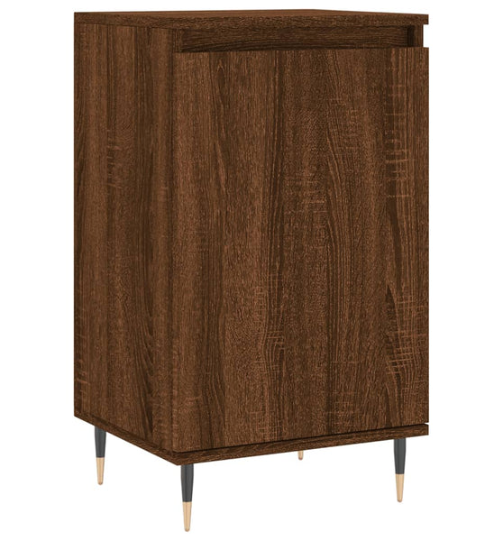 Sideboard Braun Eichen-Optik 40x35x70 cm Holzwerkstoff