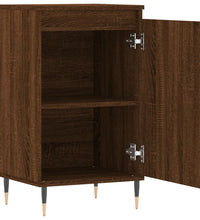 Sideboard Braun Eichen-Optik 40x35x70 cm Holzwerkstoff