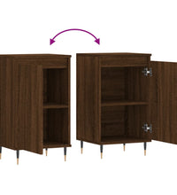 Sideboard Braun Eichen-Optik 40x35x70 cm Holzwerkstoff