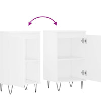 Sideboards 2 Stk. Weiß 40x35x70 cm Holzwerkstoff
