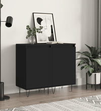 Sideboards 2 Stk. Schwarz 40x35x70 cm Holzwerkstoff