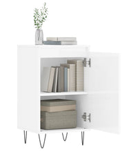 Sideboards 2 Stk. Hochglanz-Weiß 40x35x70 cm Holzwerkstoff