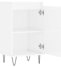 Sideboards 2 Stk. Hochglanz-Weiß 40x35x70 cm Holzwerkstoff