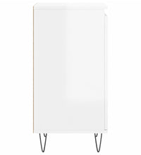 Sideboards 2 Stk. Hochglanz-Weiß 40x35x70 cm Holzwerkstoff
