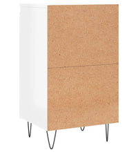 Sideboards 2 Stk. Hochglanz-Weiß 40x35x70 cm Holzwerkstoff