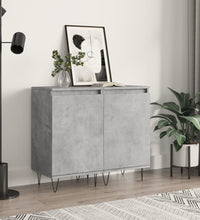 Sideboards 2 Stk. Betongrau 40x35x70 cm Holzwerkstoff