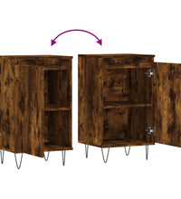 Sideboard Räuchereiche 40x35x70 cm Holzwerkstoff