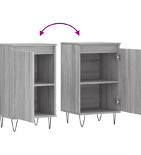 Sideboard Grau Sonoma 40x35x70 cm Holzwerkstoff