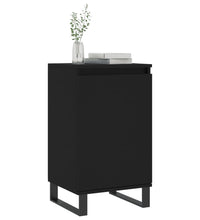 Sideboard Schwarz 40x35x70 cm Holzwerkstoff