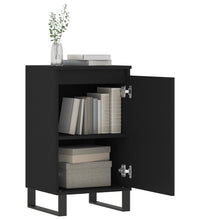 Sideboard Schwarz 40x35x70 cm Holzwerkstoff