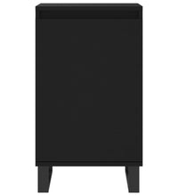 Sideboard Schwarz 40x35x70 cm Holzwerkstoff