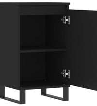 Sideboard Schwarz 40x35x70 cm Holzwerkstoff