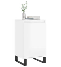 Sideboards 2 Stk. Hochglanz-Weiß 40x35x70 cm Holzwerkstoff