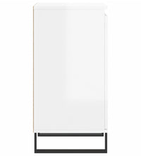 Sideboards 2 Stk. Hochglanz-Weiß 40x35x70 cm Holzwerkstoff