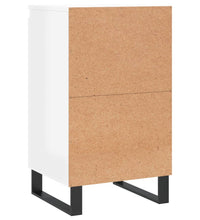 Sideboards 2 Stk. Hochglanz-Weiß 40x35x70 cm Holzwerkstoff