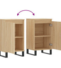 Sideboard Sonoma-Eiche 40x35x70 cm Holzwerkstoff