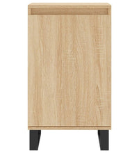 Sideboards 2 Stk. Sonoma-Eiche 40x35x70 cm Holzwerkstoff