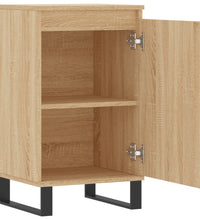 Sideboards 2 Stk. Sonoma-Eiche 40x35x70 cm Holzwerkstoff